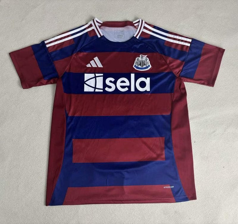 AAA Quality Newcastle 24/25 Away Red/Blue Leaked Jersey
